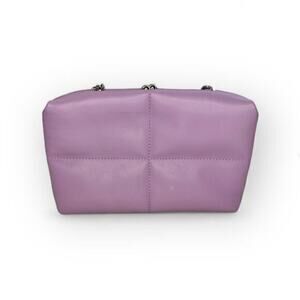 A New Day Puff Clutch Lavender Purple